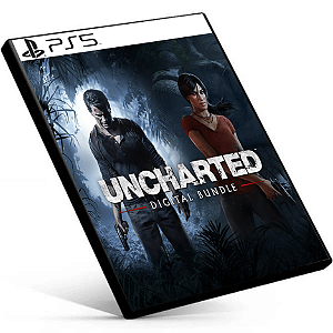 Pacote digital com UNCHARTED 4: A Thief's End e UNCHARTED: The Lost Legacy  | PS5 MIDIA DIGITAL