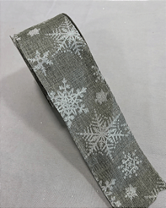 Fita aramada verde 6,3cmx9,14m