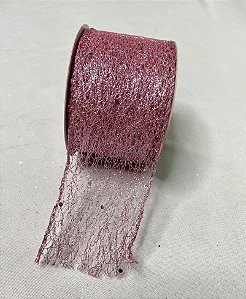 FITA NATAL ARAMADA TELA ROSA CLARO