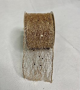 FITA NATAL ARAMADA TELA GLITTER