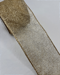 FITA ARAMADA CHAMPANHE 6.3cmx9.14m