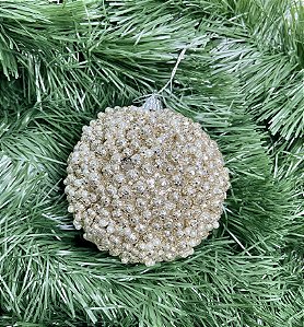 Bola Natal 10cm com 3 unidades