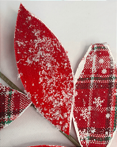 GALHO NATAL VERMELHO 69cm