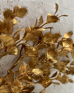 GALHO NATALINO DOURADO 50CM