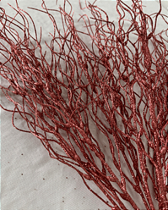 C.GRASS NATAL C/GLITTER ROSE 50cm