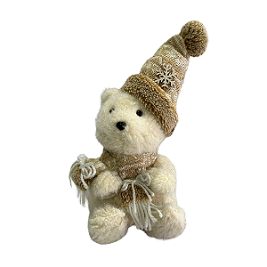 Urso natal sentado