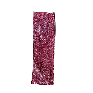 Fita natal decorativa rosa