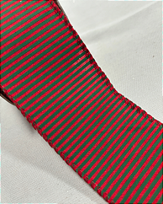 FITA ARAMADA VERMELHO/VERDE 6,3cmX9,14m