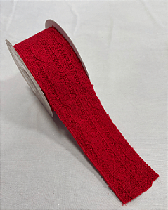 FITA ARAMADA TRICOT (VERMELHO) 6,3cmX5m