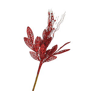 BOLINHAS NATAL VERMELHO 50CM