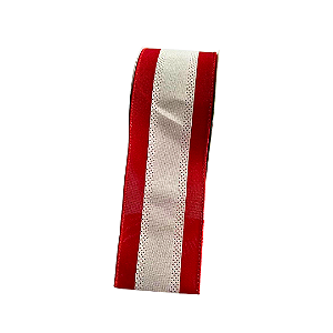 FITA NATAL ARAMA POA VERMELHO/BRANCO