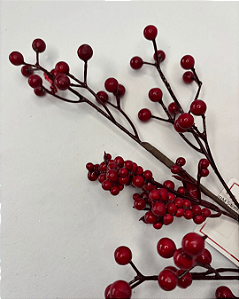 GALHO MEDIO C/FRUTAS VERMELHO 54cm