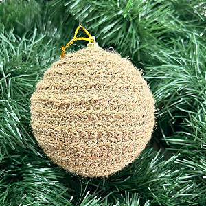 BOLA NATAL JUTA 8CM