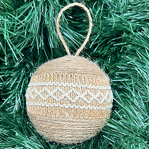 Bola Decorada - 10cm c/3