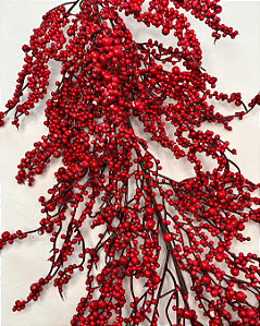 GALHO BERRY VERMELHO 70cm