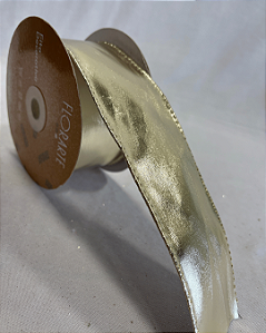 FITA ARAMADA DOURADO 6,3cmX9,14m