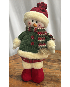BONECO NEVE EM PE  34CM