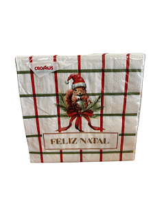 GUARDANAPO ESQUILO/GORRO 33CM