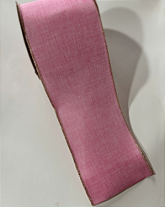 FITA JUTA ROSA ROSA 10CM X 9,14M