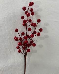 DEC GALHOS MEDIO/FRUTAS VERMELHO 45cm
