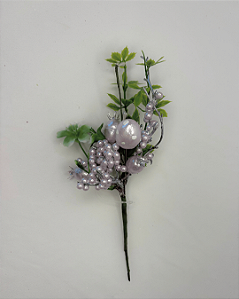 GALHO PICK DECORATIVO DE PASCOA LILAS