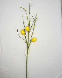 GALHO DE PASCOA C/OVO  (AMARELO) 65cm
