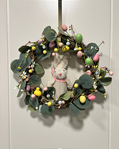 GUIRLANDA PASCOA OVINHOS 30CM