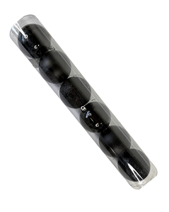 Bola em Tubo Preta c/ 06 und - 8cm