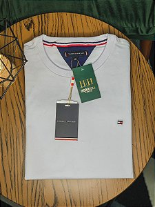 Camiseta Tommy Hilfiger Essential Branco - HERRERA BRAND