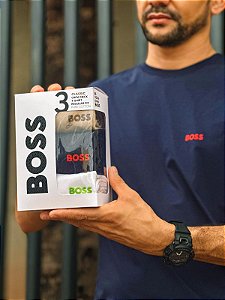 Kit 3 Camisetas Básica Boss
