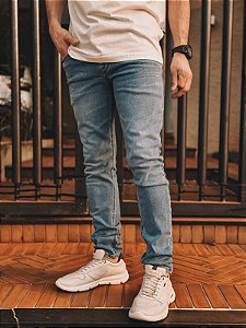 Calça Jeans Médio Tommy Hilfiger Regular Fit