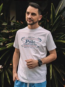 Camiseta Polo Ralph Lauren Branca Slim Fit Bordado Original RL Quality