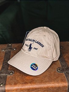 Boné Ralph Lauren Polo 1967 Ocre