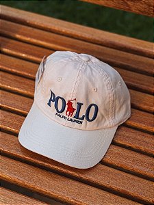 Boné Ralph Lauren Red Big Pony Rosa Bebê