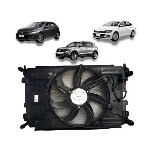 Kit Radiador Polo Golf Virtus T Cross tsi  Audi A3 - Modelo com Inter cooler