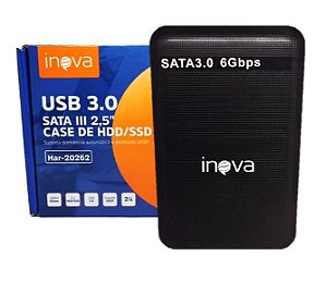 CASE HDD/SSD USB 3.0 2,5" INOVA