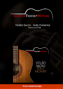 [Partitura] Violão Sacro - Solo Iniciante