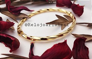 Bracelete Torcido, Ouro 18K