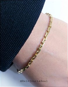 Pulseira Cartier Maciça, Ouro 18K 9,8g