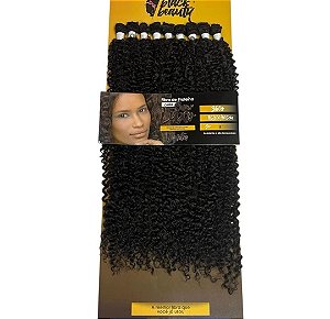 Cabelo Cacheado De Proteína Violeta 105cm 360g Black Beauty