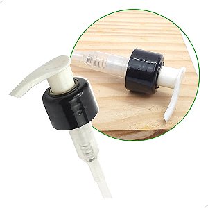 Válvula Pump Bico de Pato PRETA/BRANCA rosca 28mm R28/410 (10un) (CH/W/BCA/PTA28) Válvula Jato