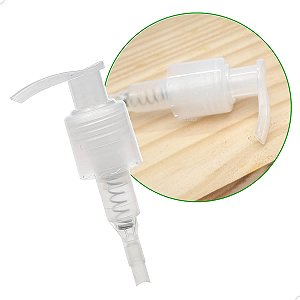 Válvula Pump Bico de Pato NATURAL rosca 24mm R24/415 (10un) (CH/WK/NAT24) Válvula Pump Sabonete Líquido