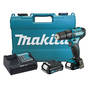 Parafusadeira Furadeira de Impacto 3/8'' 2 Baterias CXT 12V 2.0Ah com Maleta Makita HP333DSAE