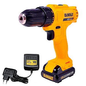 Parafusadeira/Furadeira 12V 3/8'' 1 Bateria 1.3Ah Bivolt Dewalt DCD700LC1BR