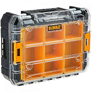 Maleta Organizadora de Ferramentas Tampa Acrílica Tstak Empilhável 13'' Dewalt DWST17805