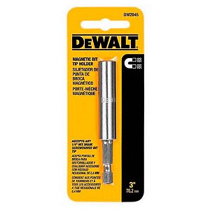 Extensor Alongador Magnético Porta Bits/Ponteira 75mm x 1/4'' Dewalt DW2045