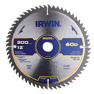 Disco Lâmina de Serra Circular para Madeira 12 Polegadas 300mm x 30mm x 60 Dentes Irwin IW14310