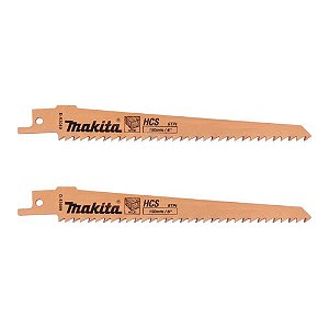 Lâmina de Serra Sabre Madeira 6'' 150mm 2 peças Makita D-53089