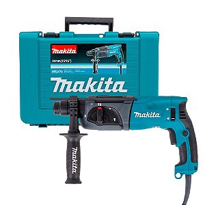 Martelete Combinado Perfurador e Rompedor Sds Plus com Maleta 800W Makita HR2470