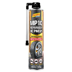 Spray Reparador Instantâneo de Pneus Carro Moto e Bicicleta 400ml Mundial Prime MP10
